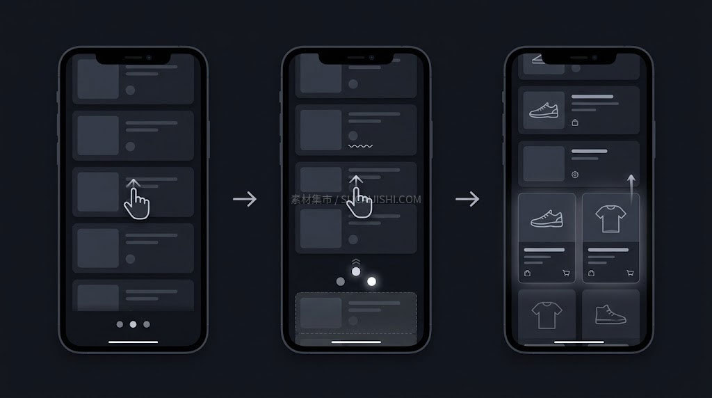 大厂级APP UI交互动效设计AI指令